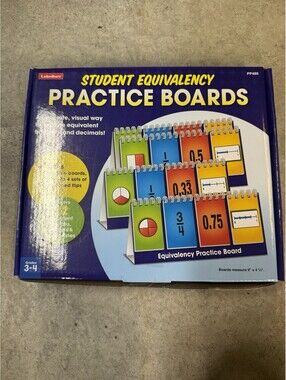 Lakeshore game student equivalencey practice boards grade 3/4 homeschool teacher